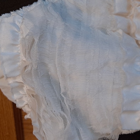 Roberta Scarpa Silk Ruffle Cardigan - Picture 3 of 12